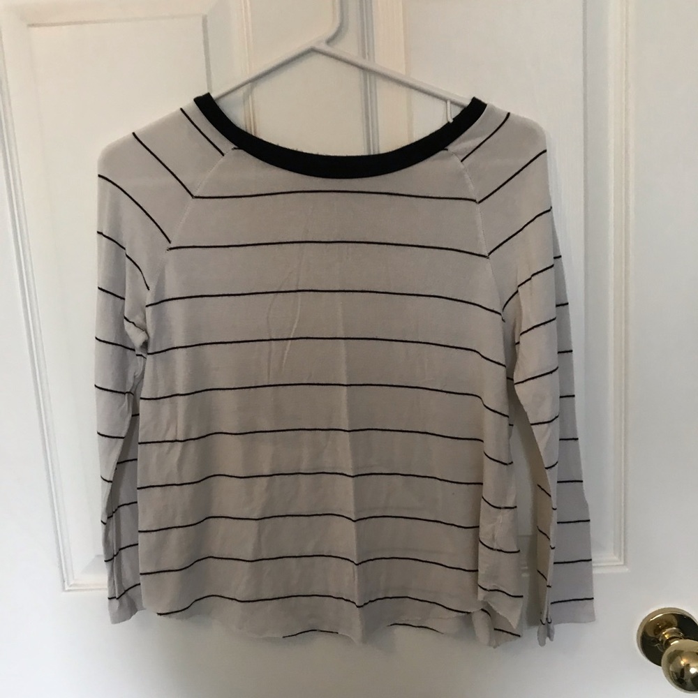 Stripped long sleeve